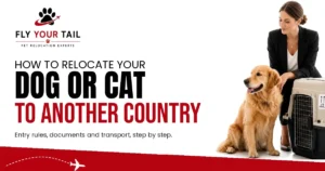 for a guide on relocating a dog or cat to another country